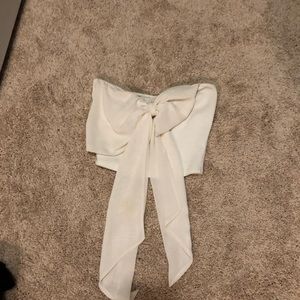 Bow crop top
